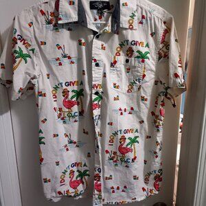I don't give a flock. Mens button up